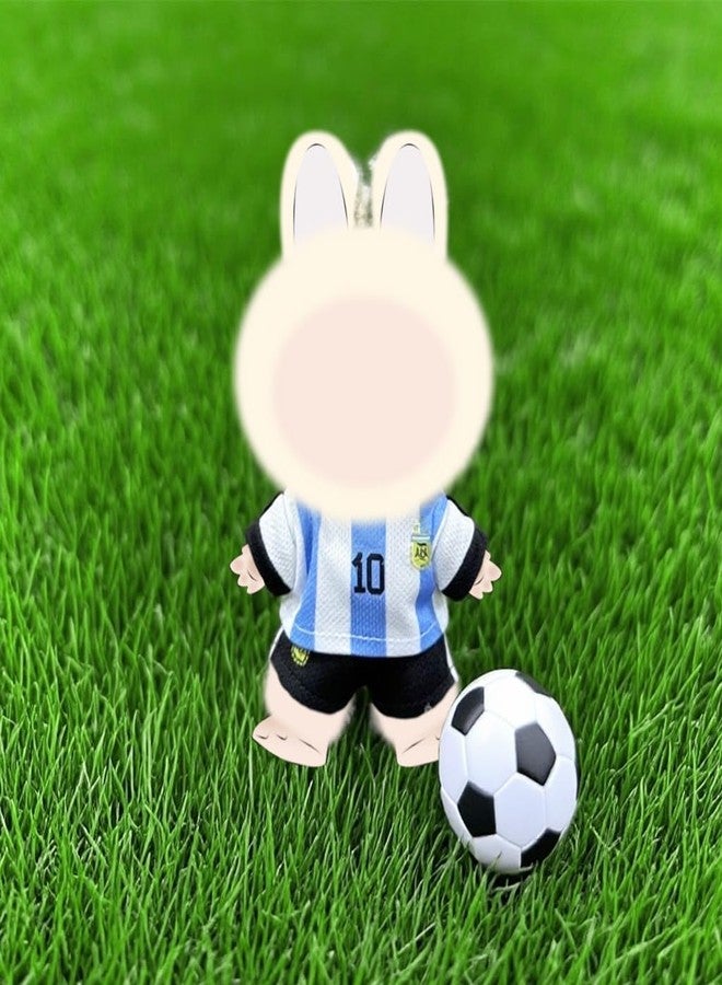 FANCYKU® Doll Clothes Fashion Football Outfit Top and Shorts Compatible with 4 Inch and 6 Inch Collectible Figures Clothing Accessories for Dolls Sports Theme Wardrobe Styling and Display Upgrade - Image 5